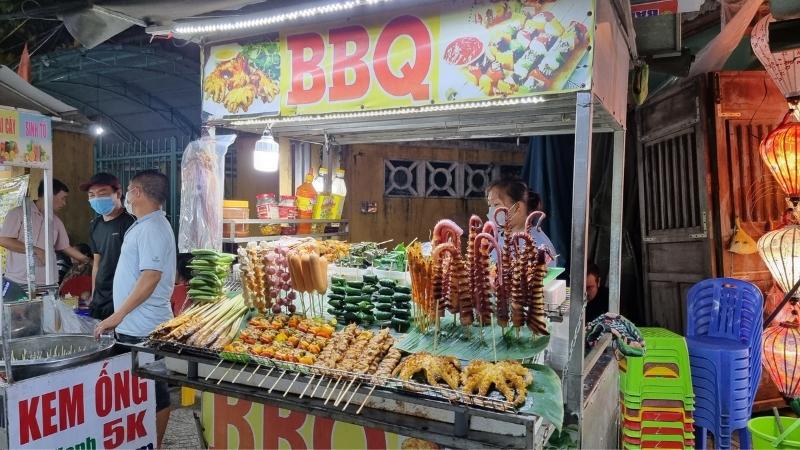 Grilled Seafood at Hoi An Night Market