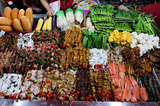Hoi An Night Market Food Stalls