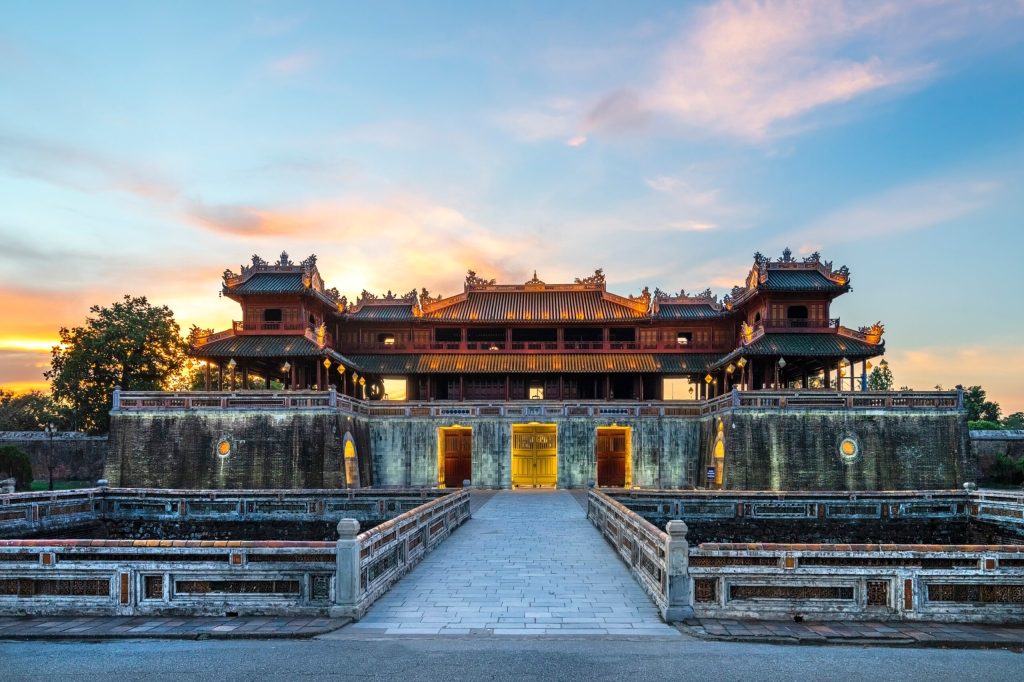 Hue Imperial City at Dusk