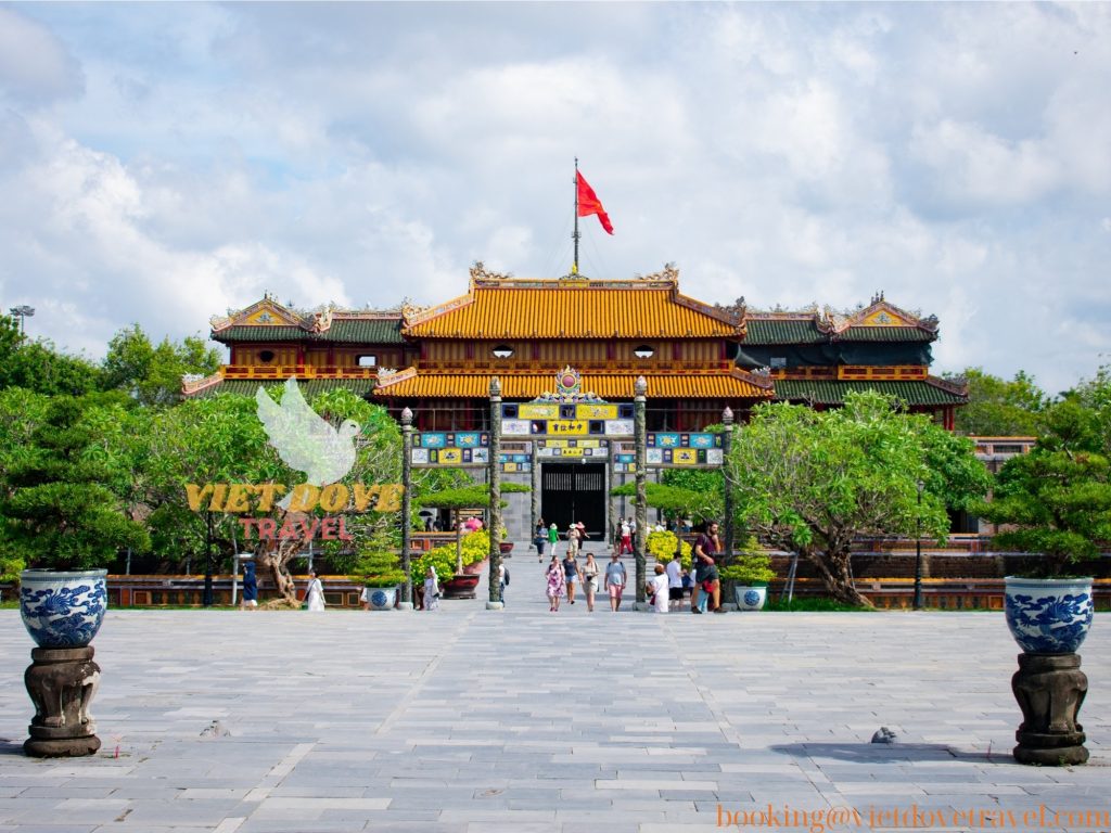 Ngo Mon Gate at Sunset