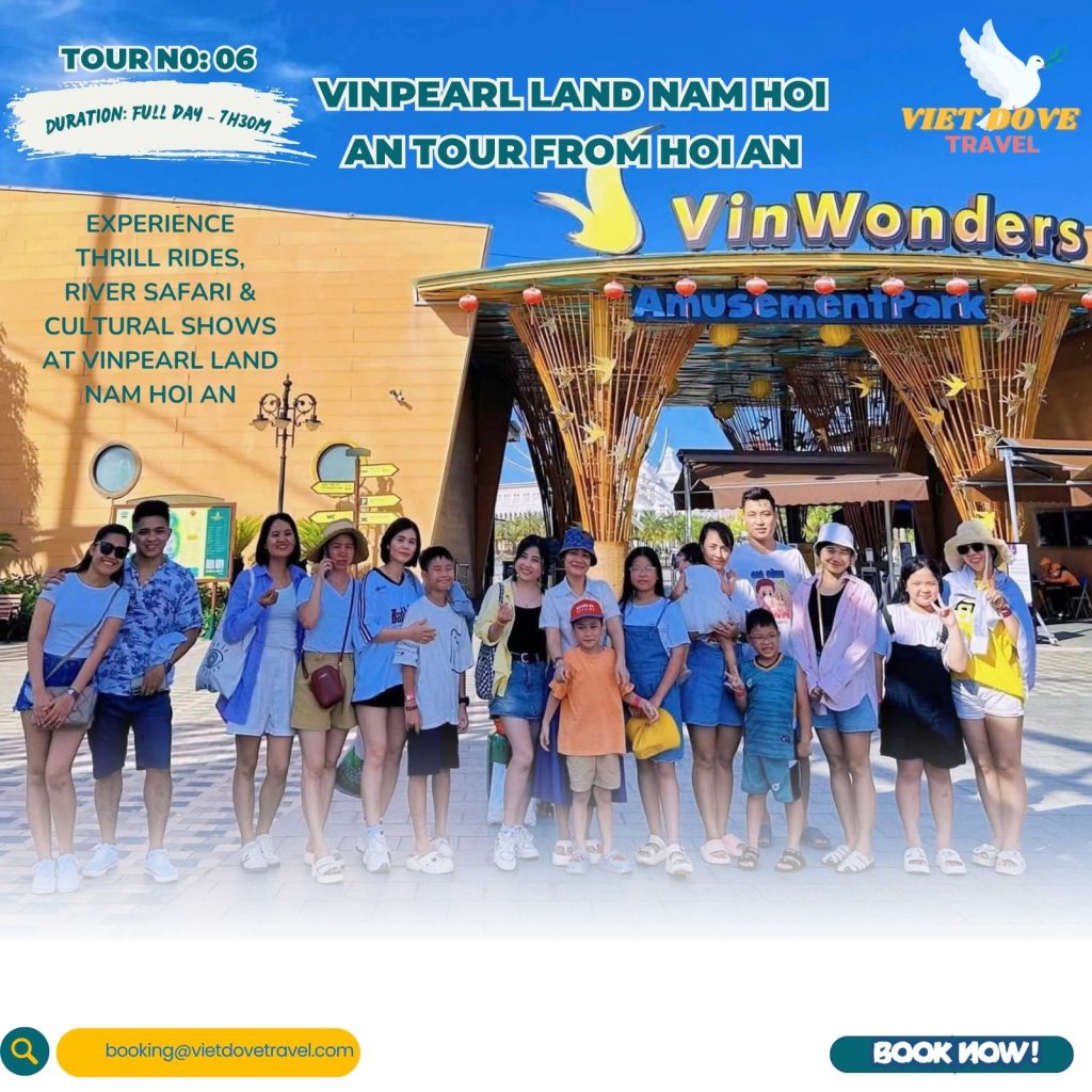 vinpearl land hoi an tour