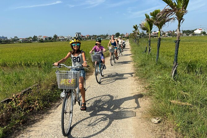 Cycling through local villages