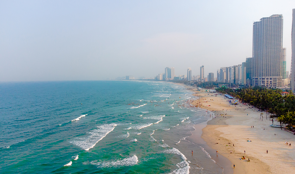 My Khe Beach coastline