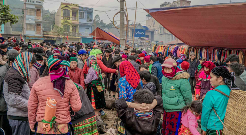 Ethnic markets in Ha Giang